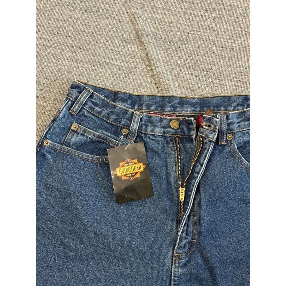 Guide Gear Men's Blue Denim Jeans Straight Leg Size 14 NWT, W 32 x L 30 - Picture 11 of 16